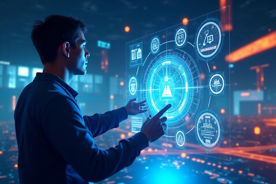 Plateforme d'apprentissage IA et VR Éclatise